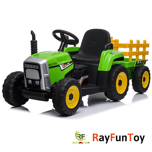 2020 New Tractor with Trailer Ride On Truck Toy Car