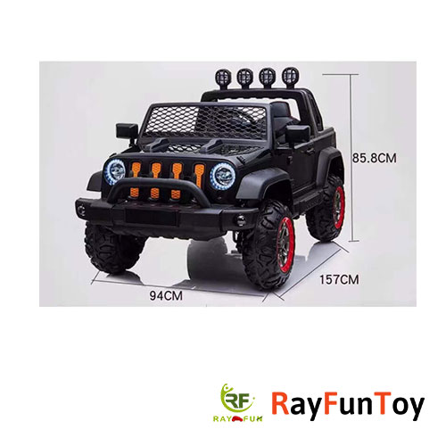 Hot Model 2 Stear Jeep  Pickup Battery Car for Kids