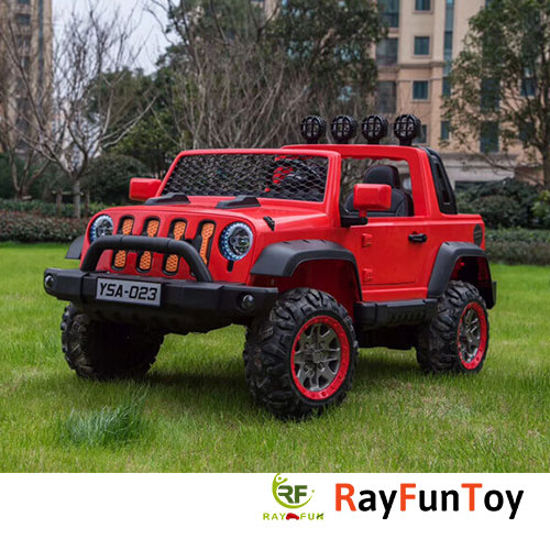 Hot Model 2 Stear Jeep  Pickup Battery Car for Kids