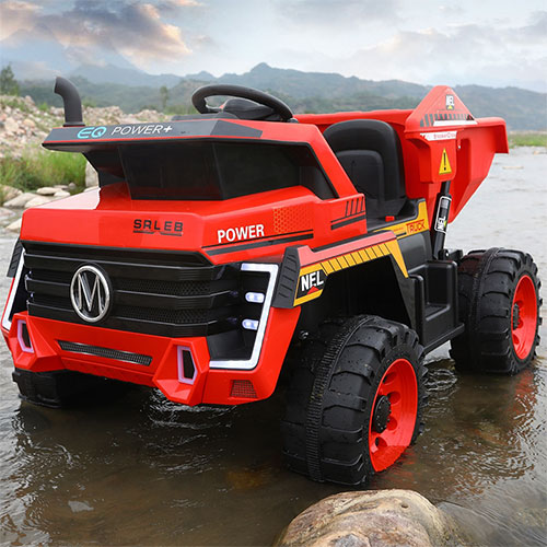 12V Kids ElectricTruck with Parental Remote/ Mobile Control, Music and Swing Function