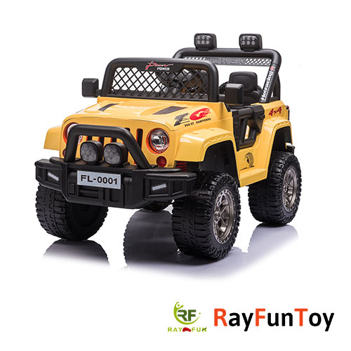 Jeep Off-Road Remote Control Ride On Car With Music