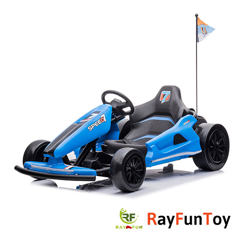 UPGRATED 24V Kids Electric Go-Karts with Drift Function With LED light and Music 