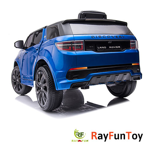 Licensed Land Rover Discovery Ride On Car With Parent Remote Control MP3 Player Blue Color
