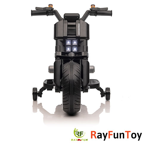 Ray Fun 6V Kids Electric Ride On Motorcycle with Training Wheels Electric Ride on Bike